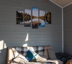 Шале в японском саду в Шале Мануки эн