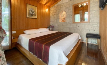 Бунгало с видом на сад в Kayezta Hotel Alacati