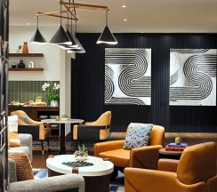 Четырёхместный номер Standard 2 отдельные кровати в Austin Marriott South