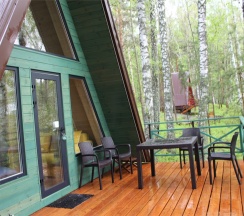 Домик A-Frame - Зеленый в Калтай парк
