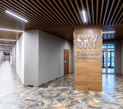 Апартаменты улучшенные с 1 двуспальной кроватью в Sky inn color
