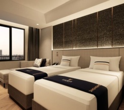 Двухместный номер Deluxe 2 отдельные кровати в Fieris Hotel Rawamangun