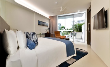 Одноместный номер Deluxe с видом на бассейн односпальная кровать в Отель Dream Phuket Hotel and Spa