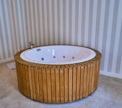 Двухместный люкс Deluxe двуспальная кровать в Salonika Suites