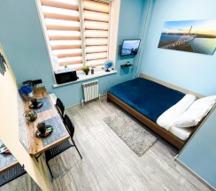 Номер стандарт с 1 двуспальной кроватью в Pallada