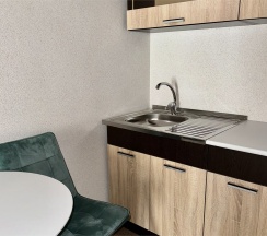 Люкс однокомнатный с террасой в Мореин