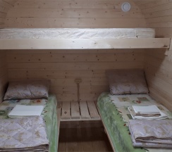 Домик кубо-бочка (3-х местный) в GreenCamping