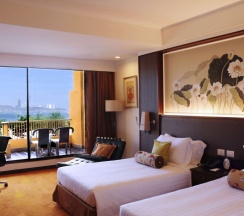 Двухместный номер Premium с видом на море 2 отдельные кровати в Dusit Thani Pattaya