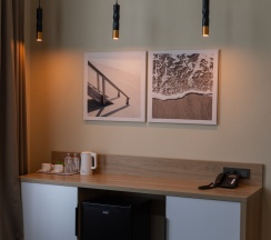 Люкс премиум с видом на Волгу в Ambar House