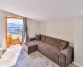 Двухместный люкс двуспальная кровать в Hera Hotel