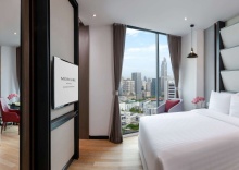 Двухместный люкс двуспальная кровать в Mercure Bangkok Makkasan