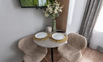 Студия с красивым видом из окна в Квартира Apartslounge 1
