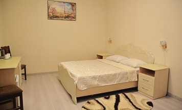 Стандартный семейный номер с 1 двуспальной кроватью и софой в 54