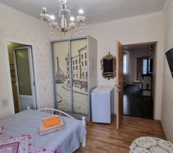 Двухместный номер Standard с красивым видом из окна двуспальная кровать в У дяди Володи