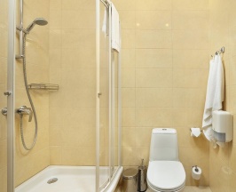 Номер улучшенный с 1 двуспальной кроватью в Рождественский Дворик