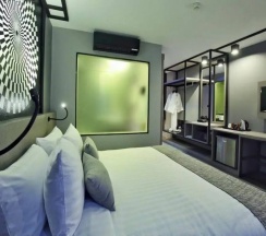 Двухместный номер Ma Relax с балконом (2 отдельные кровати) в MAZI Design Hotel by Kalima