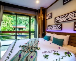 Двухместный номер Superior с видом на сад (двуспальная кровать) в Chaokoh Phi Phi Hotel & Resort