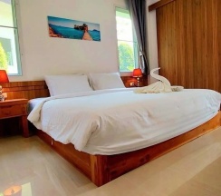 Двухместный номер Deluxe с видом на сад двуспальная кровать в Horizon Beach Resort Koh Jum