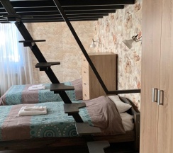 Шале эконом с 2 односпальными кроватями в Экипаж