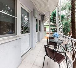 Двухместный Стандартный номер с двуспальной кроватью и балконом в гостевом доме SV на 2 этаже в Милка