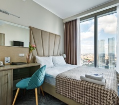 Сингл в Империи 48 этаж в Panorama city hotel