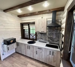 Двухместный коттедж c 1 комнатой двуспальная кровать в Водопад