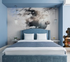 Апартаменты Premium с 2 комнатами с видом на море в Комплекс апартаментов "Apartments Premium" (второй корпус)