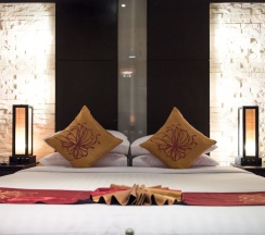 Двухместный люкс Luxury двуспальная кровать в Bangkok Natural Spa Resort and Suite
