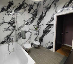 Апартаменты с 3 комнатами с балконом и с красивым видом из окна в Апарт-отель Residence Graphite