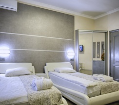 Двухместный номер 33 Superior с видом на парк 2 отдельные кровати в Exclusive Hotel&Apartments