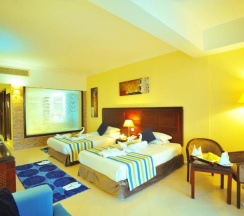Двухместный номер Golden Swim-Up 2 отдельные кровати в Sea Beach Aqua Park Resort