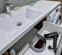 Двухместные апартаменты Superior с балконом (двуспальная кровать) в Апартаменты Грей Хаус 2