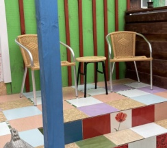 Двухместный номер Superior с балконом двуспальная кровать в Райские яблоки