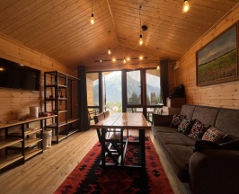 4-местный 1-комнатный коттедж улучшенный в Air house Arkhyz