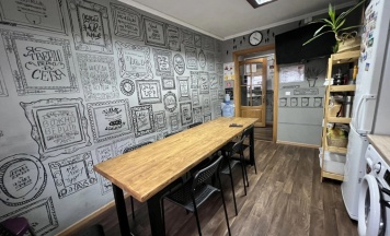 Двухместный номер семейный цокольный этаж 2 отдельные кровати в Lv.hostel