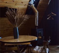 №8 | Premium A-Frame с двумя спальнями и камином (до 6 чел) в Etnica