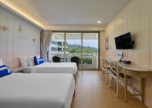 Двухместный номер Deluxe Sea View 2 отдельные кровати в Homm Bliss Southbeach Patong