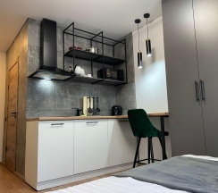 1-комнатный номер стандарт с 1 двуспальной кроватью в Городок