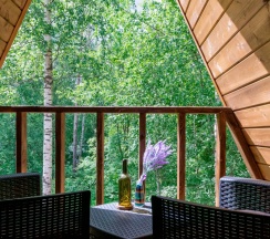 Светлое шале Большое №5 в Рай в шалаше