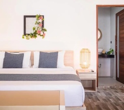 Двухместная вилла Superior с видом на море (двуспальная кровать) в The C Samet Beach Resort