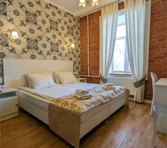 Комфорт с 1 большой кроватью или 2 раздельными кроватями в Art deco Primorskiy