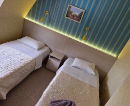 Улучшенная двухместная комната с общей ванной в Орловский дом