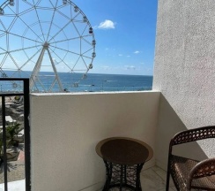 Двухместный номер Standard с 1 комнатой с балконом и с видом на море 2 отдельные кровати в Парк Малибу