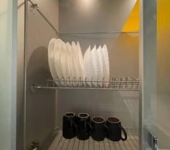Апартаменты Superior c 1 комнатой с балконом и с красивым видом из окна в Просторная квартира с видом на Красную Площадь