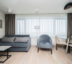 Апартаменты с 2 спальнями the Highest floors в Intermark Residence