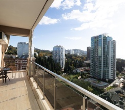 Апартаменты Делюкс с террасой и видом на море в Sphera apartments by Stellar