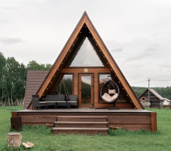 A-frame house в РАНЧО Шарье