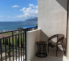 Двухместный номер Standard с 1 комнатой с балконом и с видом на море 2 отдельные кровати в Парк Малибу
