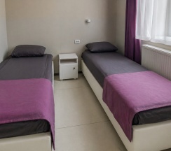 Двухместный номер с односпальными кроватями в 33 Отель
