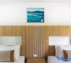 Двухместный полулюкс 2 отдельные кровати в Sangthong Resort
